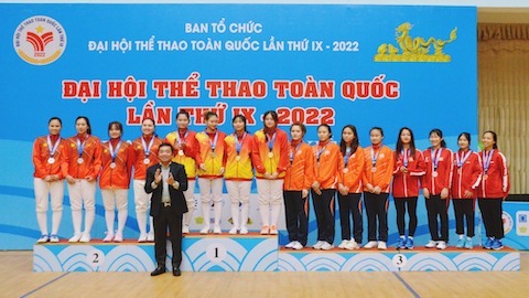 Kết thúc Đại hội thể thao toàn quốc lần 9-2022: Hà Nội đứng đầu tổng sắp